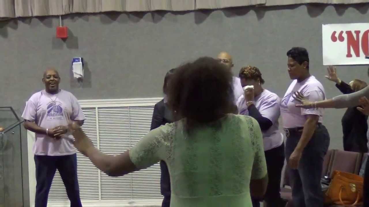 Joy J Ministering at 2012 New Years Eve Service