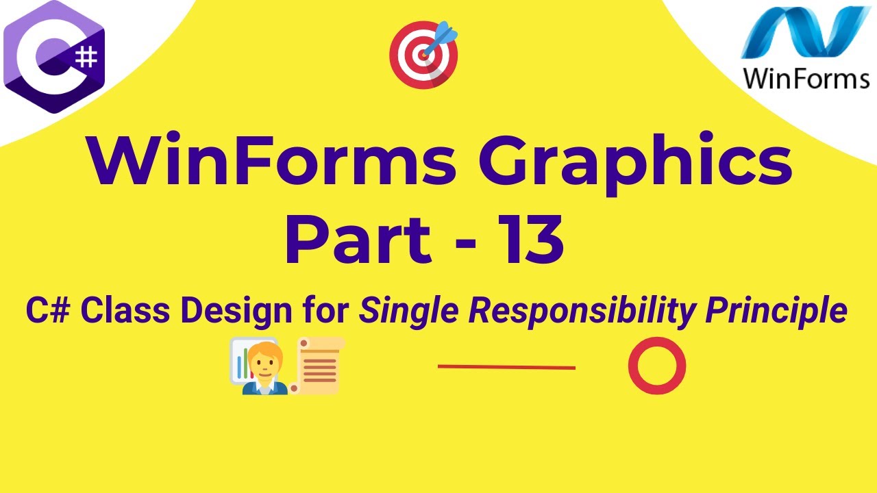 C# WinForms | Class Design for Line Drawing | SRP & SOLID Principles Explained! ✨🖥️ | Magnificent