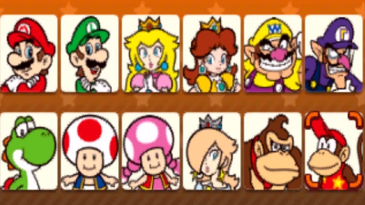Mario Party Star Rush - All Characters Showcase