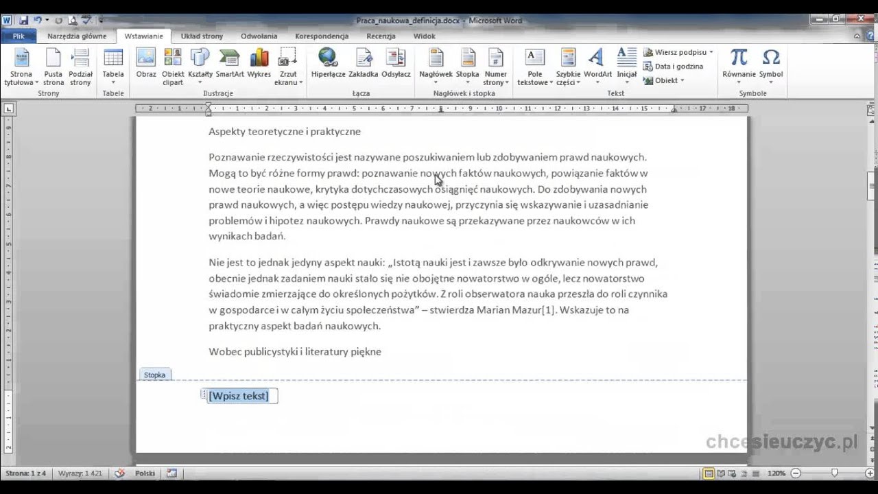 Kurs Microsoft Word 2010 Podstawowy - [lekcja #1.2] - Pasek szybkiego dostępu