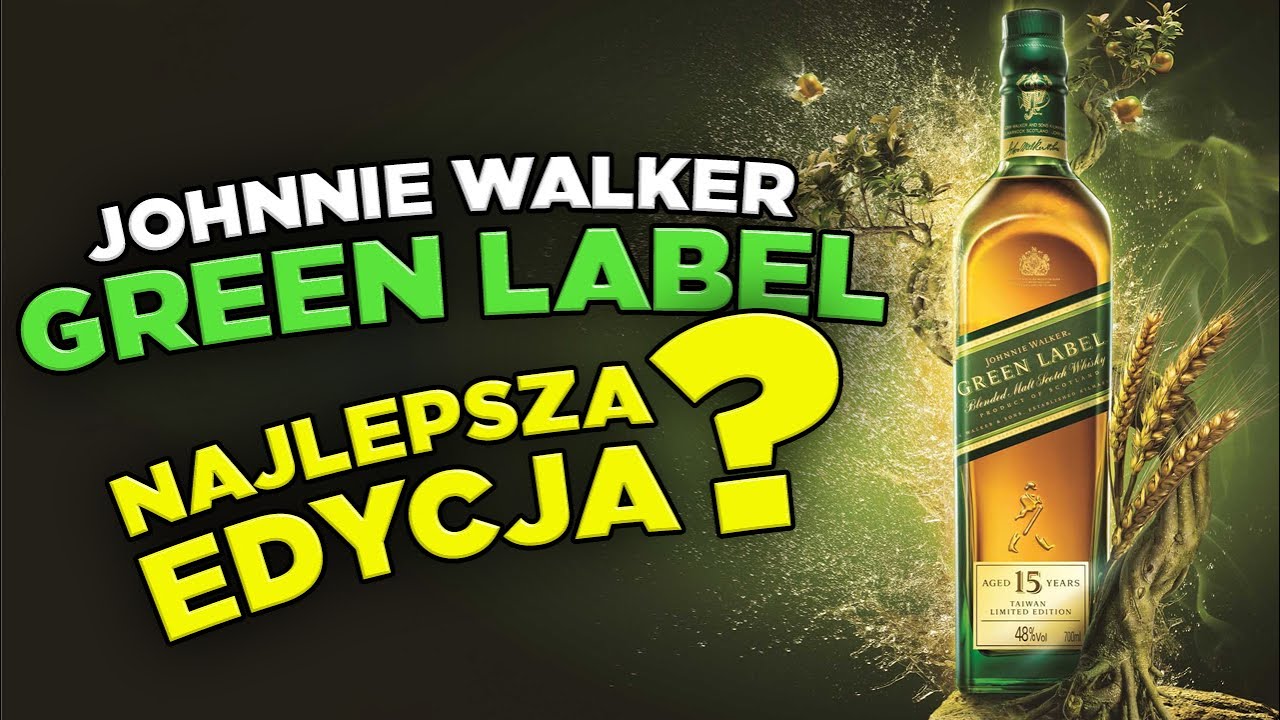 Johnnie Walker Green Label! Jak NAPRAWDĘ smakuje JEDYNY MALT z logo największej marki whisky świata?