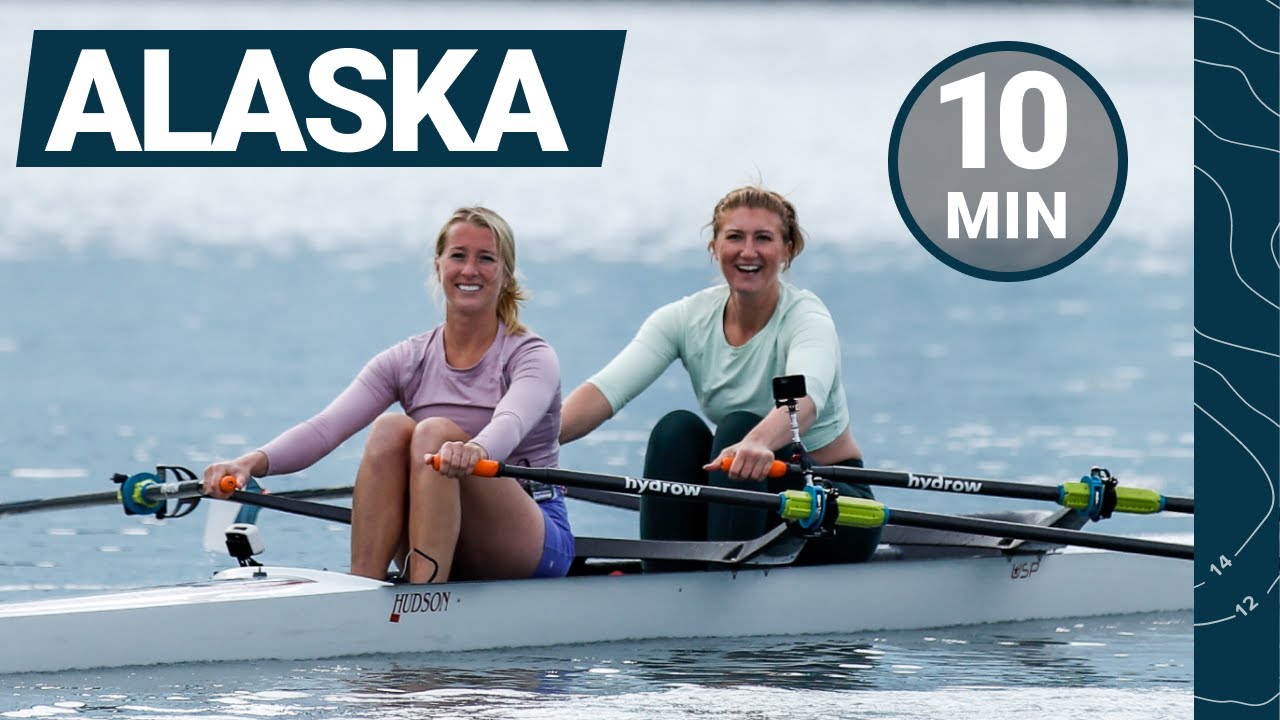 10-минутная тренировка по гребле на ледниках в Сьюарде, Аляска