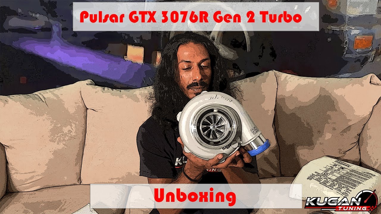 Turbo Pulsar GTX 3076r Unboxing 750HP Capable T3 .82AR