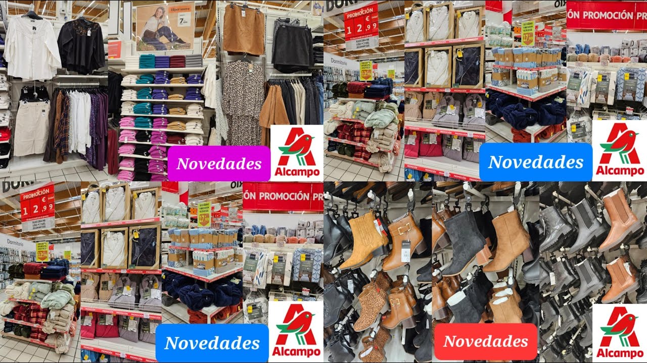 Alcampo NOVEDADES y Tendencias 2026 Moda Básicas de Armario capsula Calzado Low Cost Textil Hogar