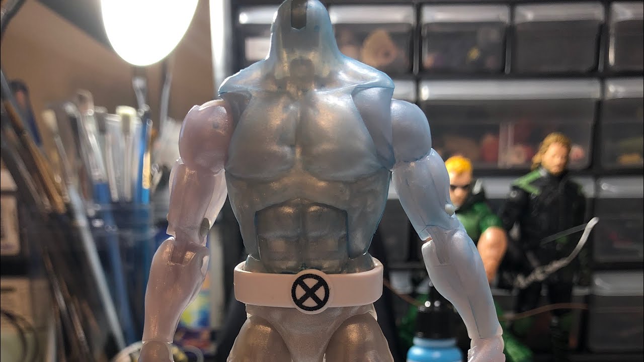 Marvel Legends Iceman Wash/Repaint Tutorial