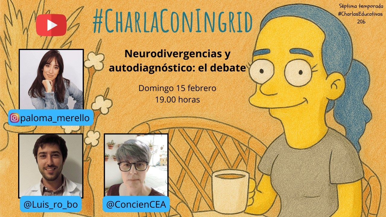 #CharlasEducativas (206). Neurodivergencias y autodiagnóstico: el debate