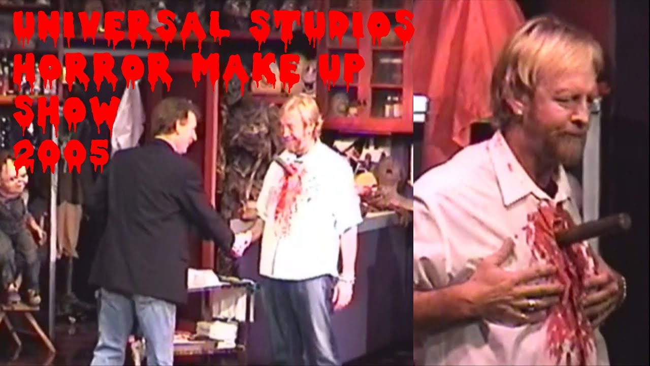 Universal Studios Florida Horror Make Up Show Orlando From 2005 Full Show Retro Vintage Footage