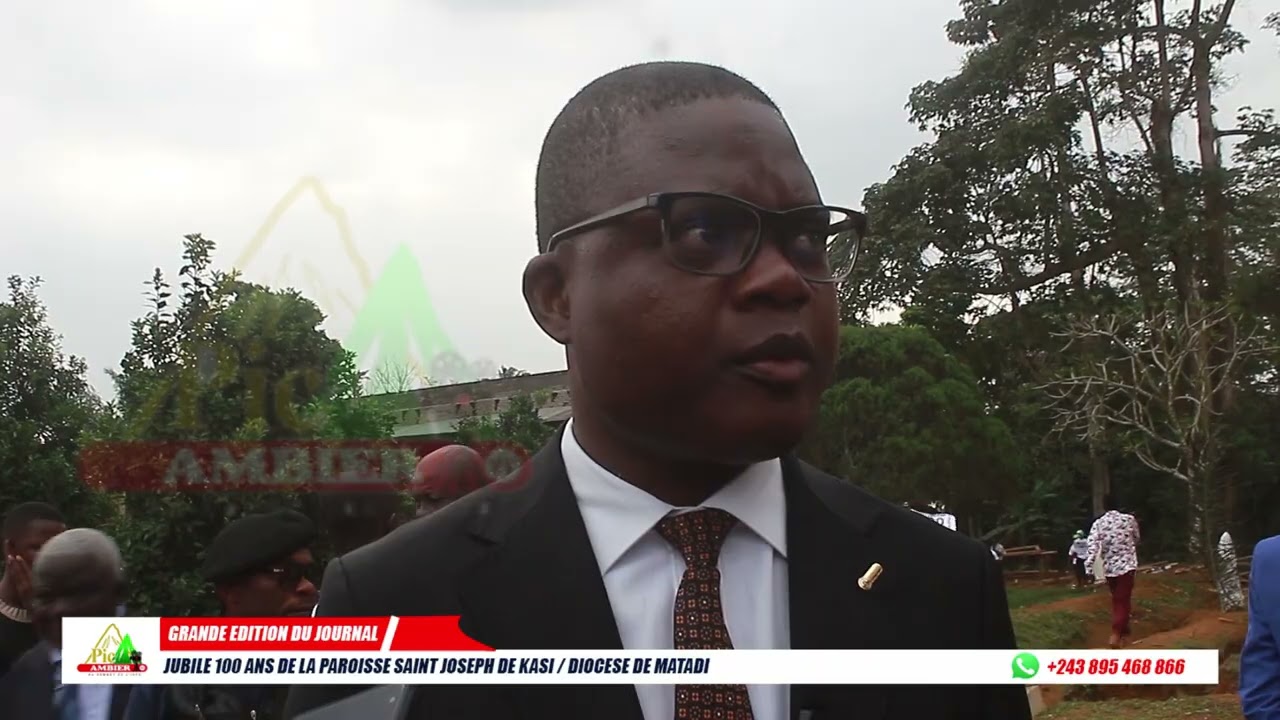 Jubilé 100 ans de la Paroisse Saint Joseph de KASI / Diocèse de Matadi / Mgr André Giraud PINDI 