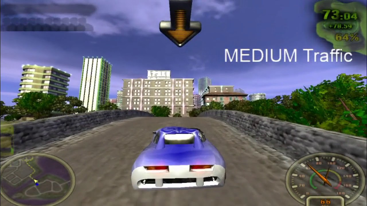 City Racing TIme Race MEDIUM Traffic