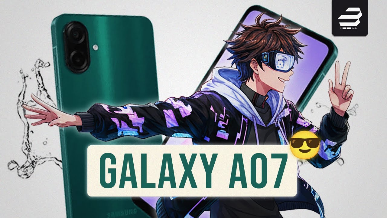 Galaxy A07: O BÁSICO que não é TÃO BÁSICO! Vale? 💰