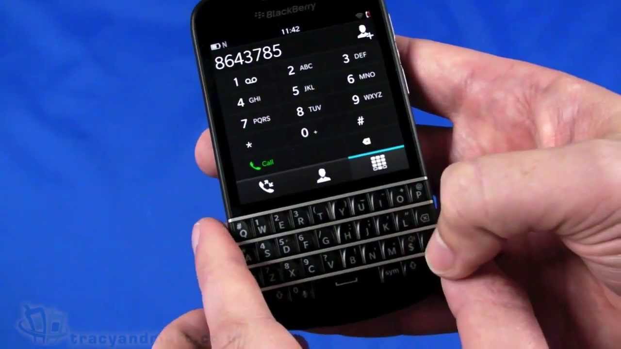 BlackBerry Q10 unboxing video