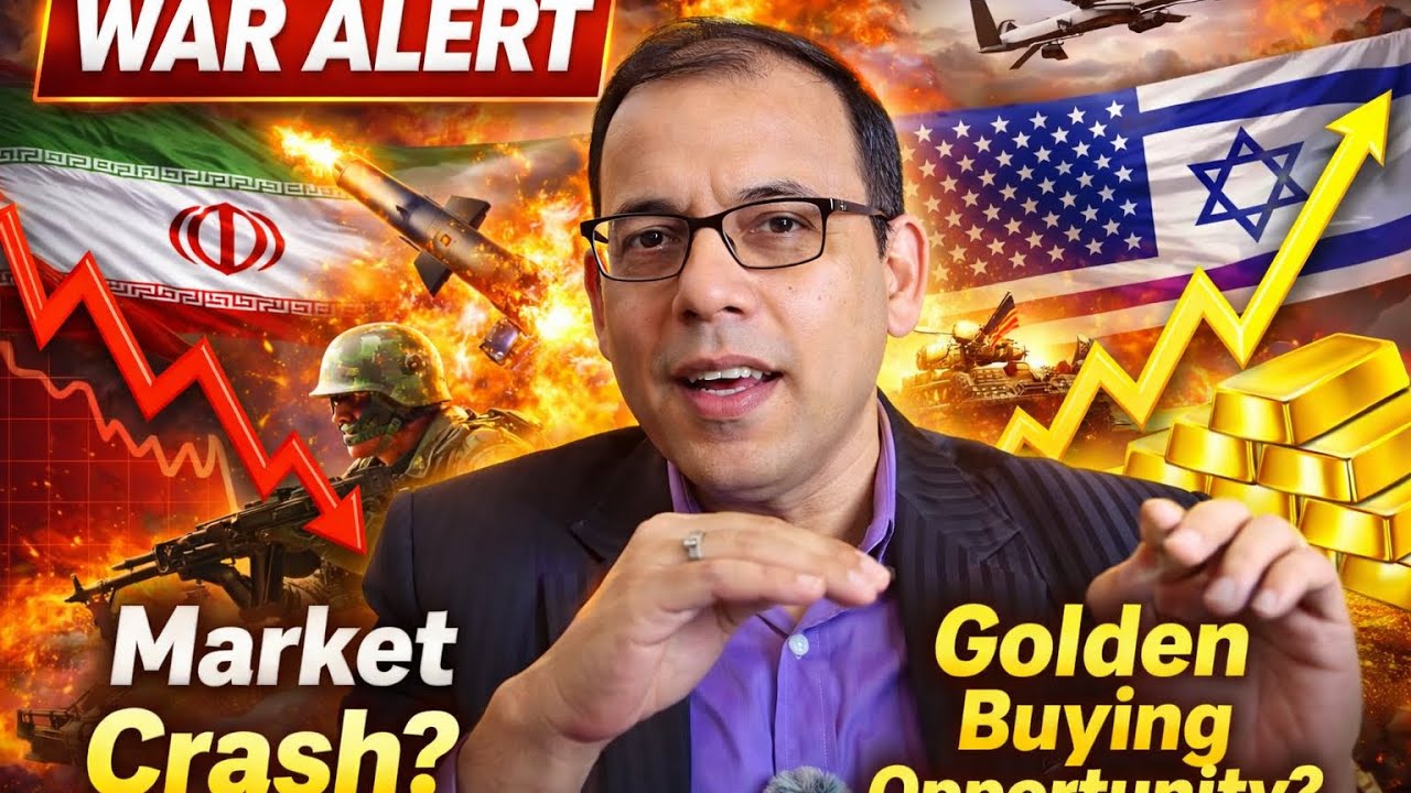 🔥 War Alert! Market Crash या Golden Buying Opportunity? India vs US Reality