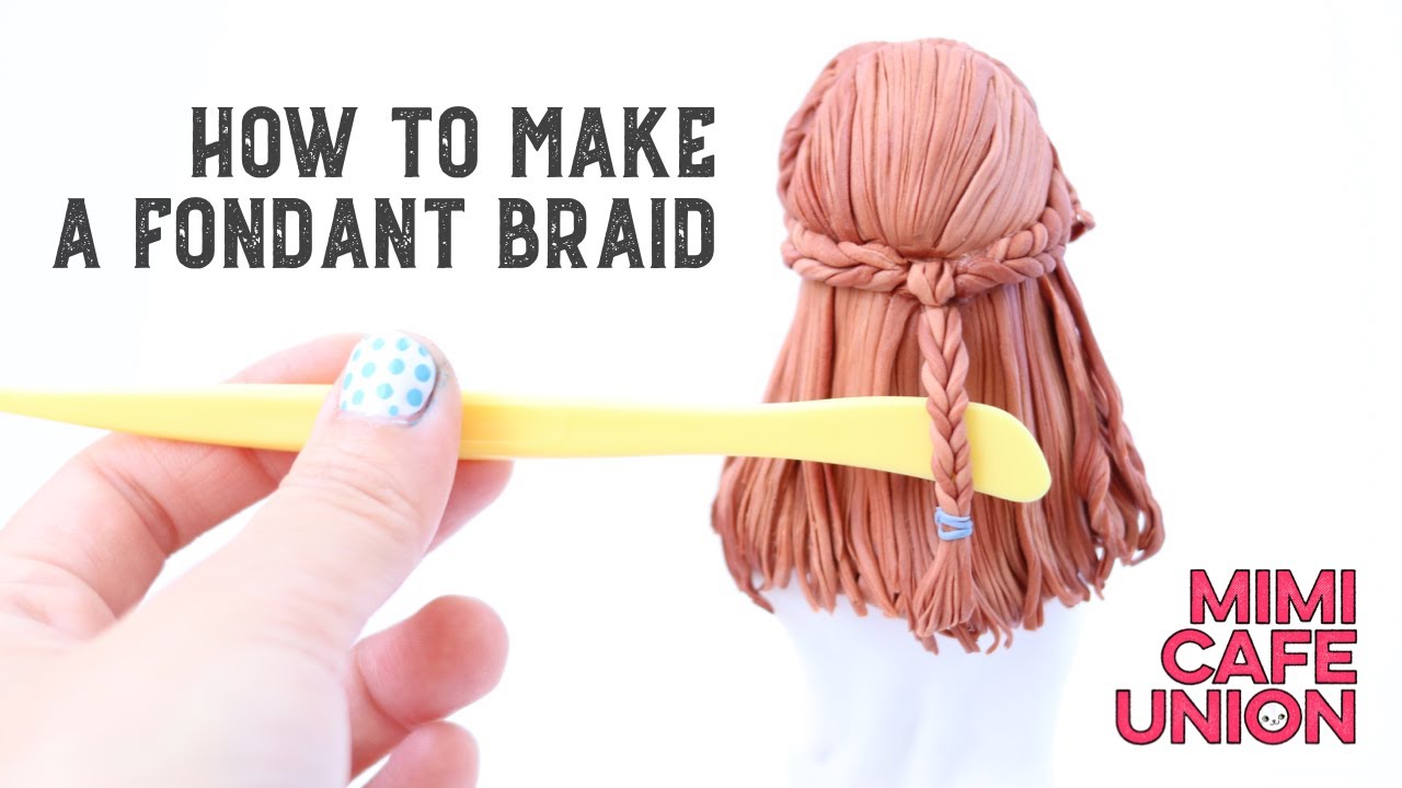 How to make a Fondant Braid