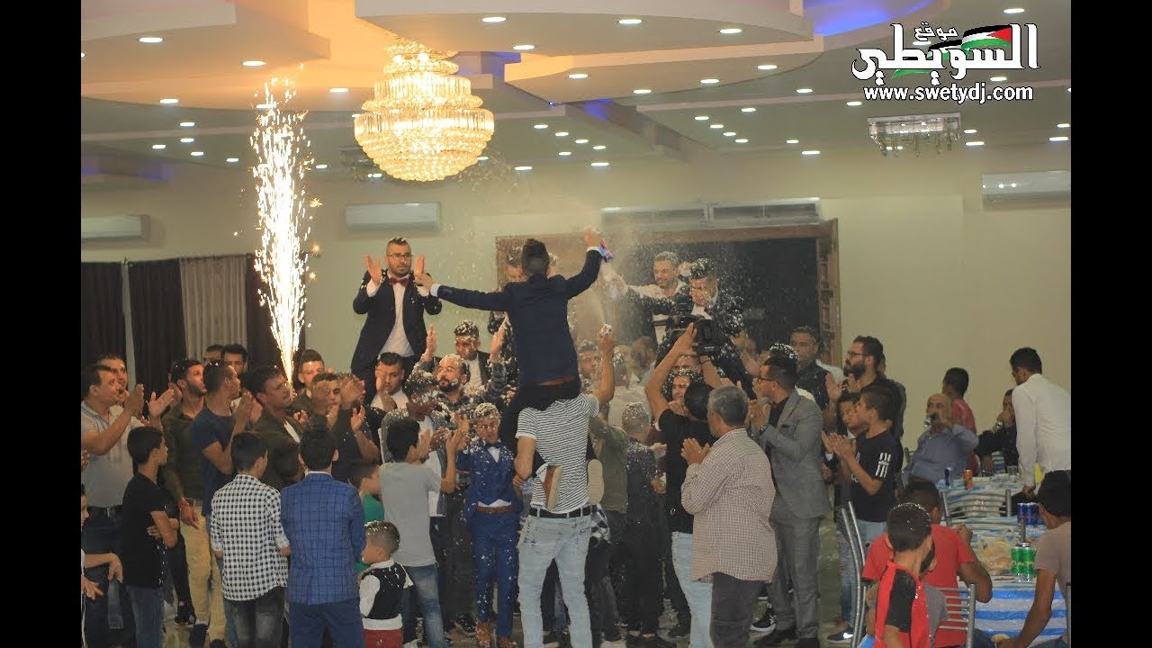 استقبال العريس ايسر قاسم مخيم جنين الفنان علاء معالي