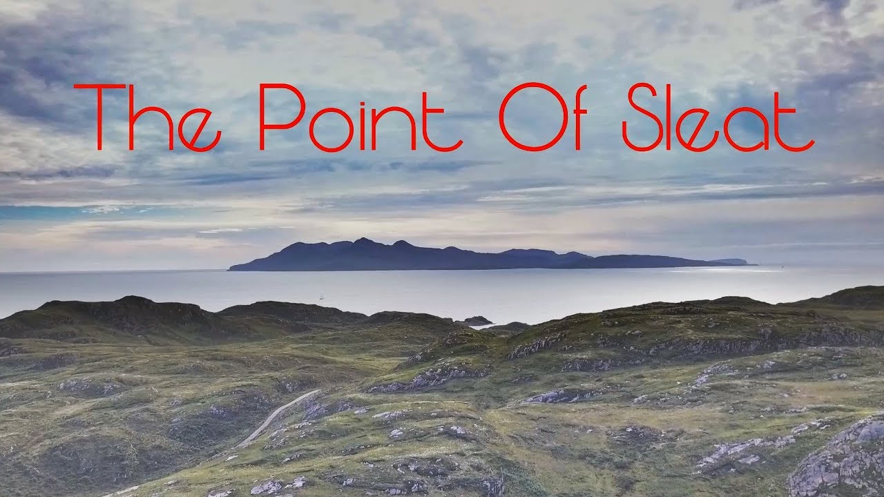 The Point Of Sleat-Skye-Hillwalking Scotland-Drone Footage-Wild Camping