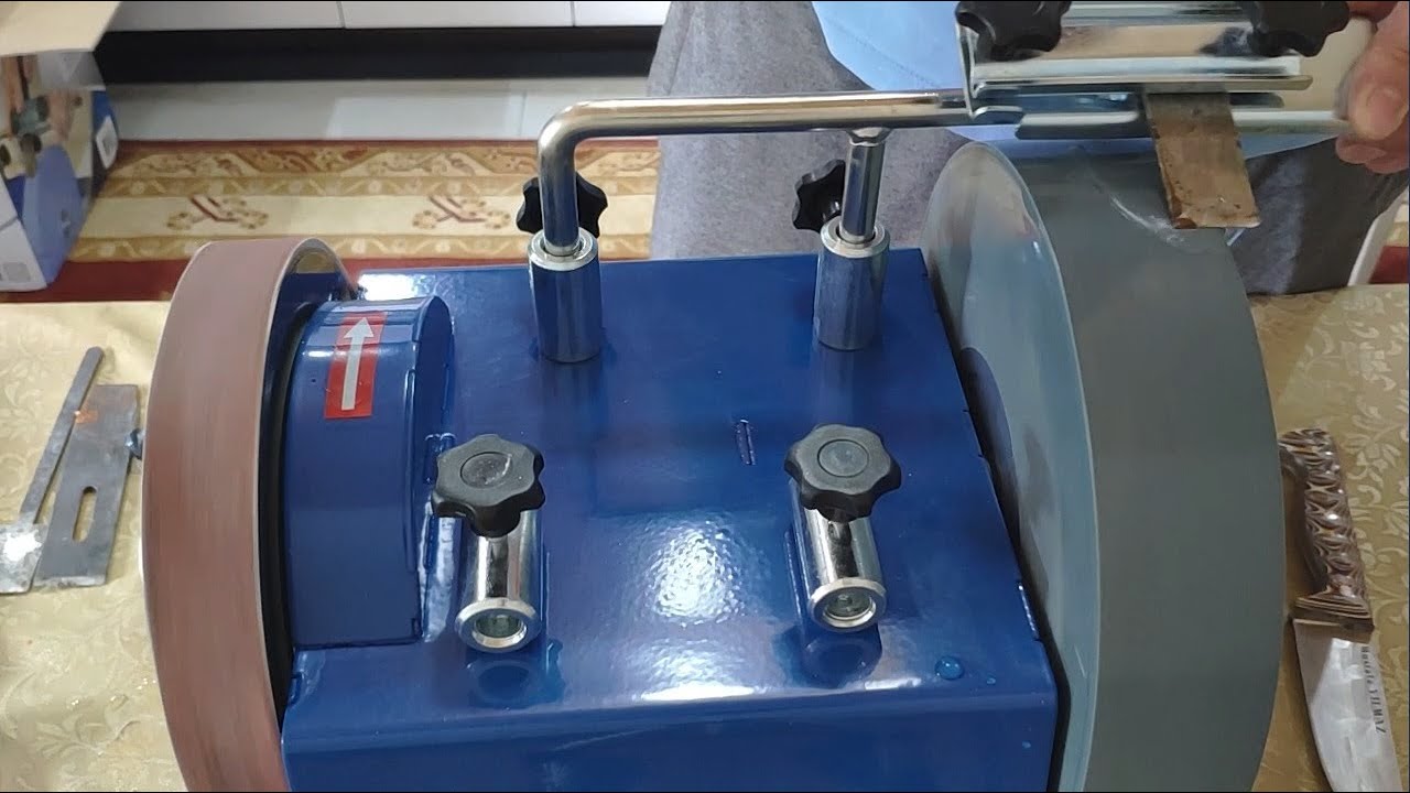 Scheppach Tiger 2500 Sulu Bıçak Bileme Makinası Kutu Açılışı ve Ürün İncelemesi