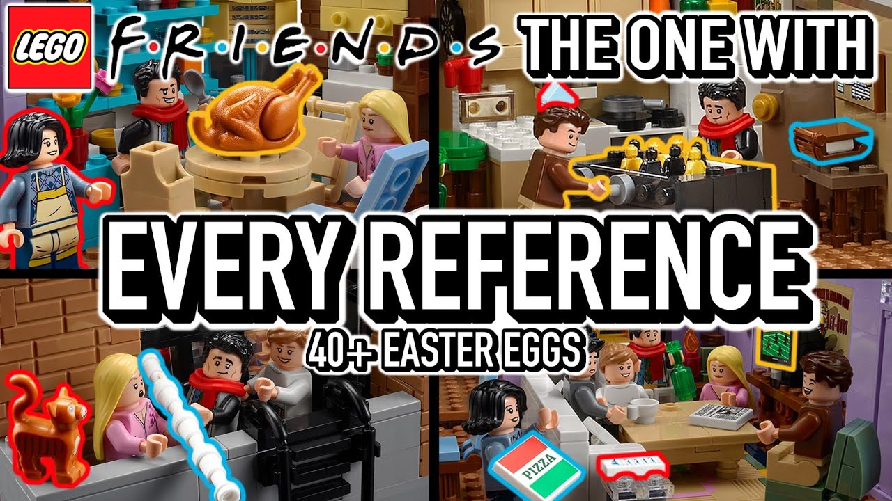 40+ References & Easter Eggs in the LEGO Friends the Apartments Set