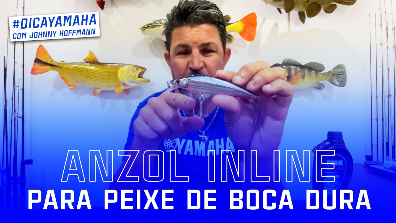 Anzol inline para peixe de boca dura | Dica Yamaha com Johnny Hoffmann