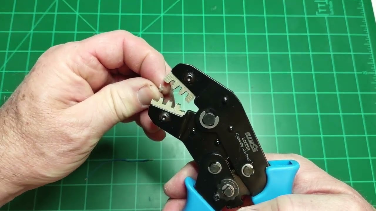 Using IWISS SN-28B Crimper on Dupont Connectors Redux