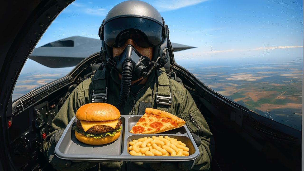 How Stealth Bomber Pilots Get FOOD on 30‑Hour Missions