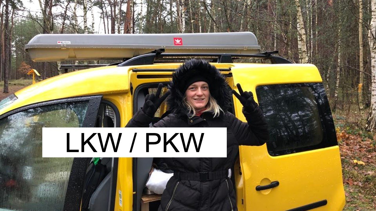 Pkw vs. LKW Zulassung. Post Caddy.