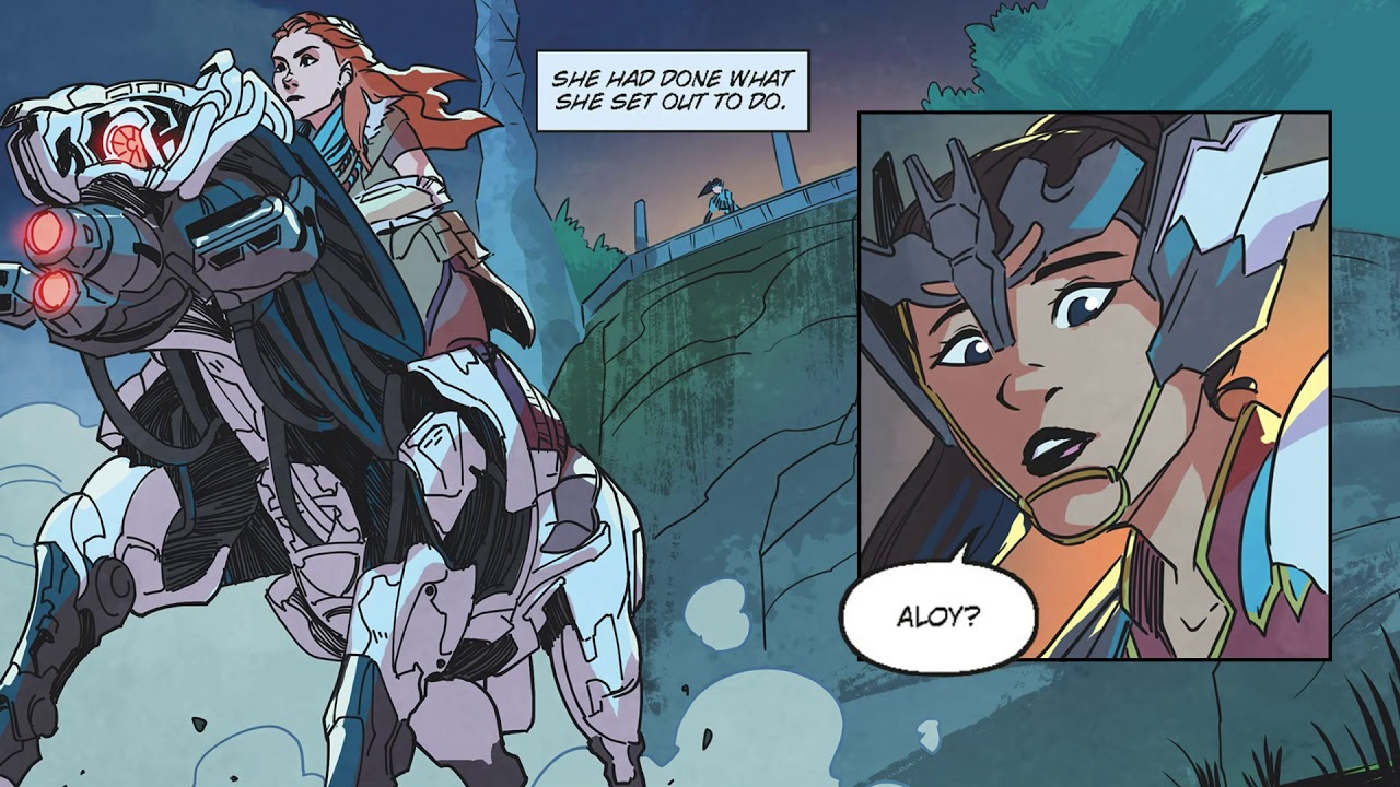 Horizon Zero Dawn Volume 1: The Sunhawk Graphic Novel - Available Now!