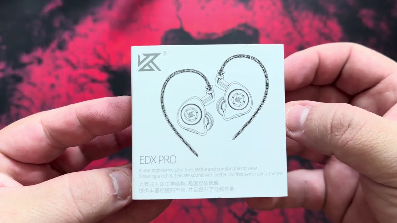 UNBOXING | Abrindo a Caixa do Fone de Ouvido Intra-Auricular KZ EDX PRO Crystal | KZ 