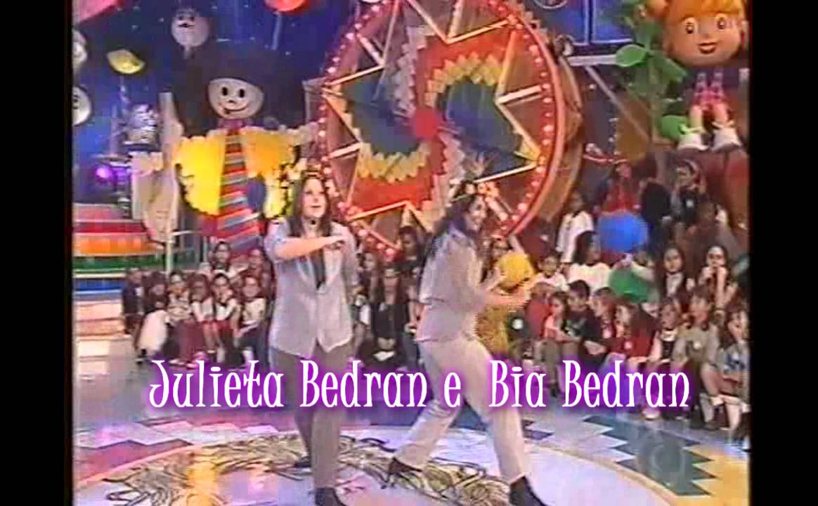 Bia Bedran e Julieta Bedran - Aeróbica Tropical (Rosângela de Carvalho) -  Especial Xuxa
