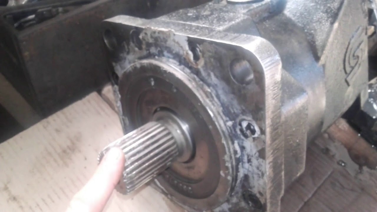 Ремонт гидромотора Sauer Danfoss 51v160 с форвардера. Forwarder repair.