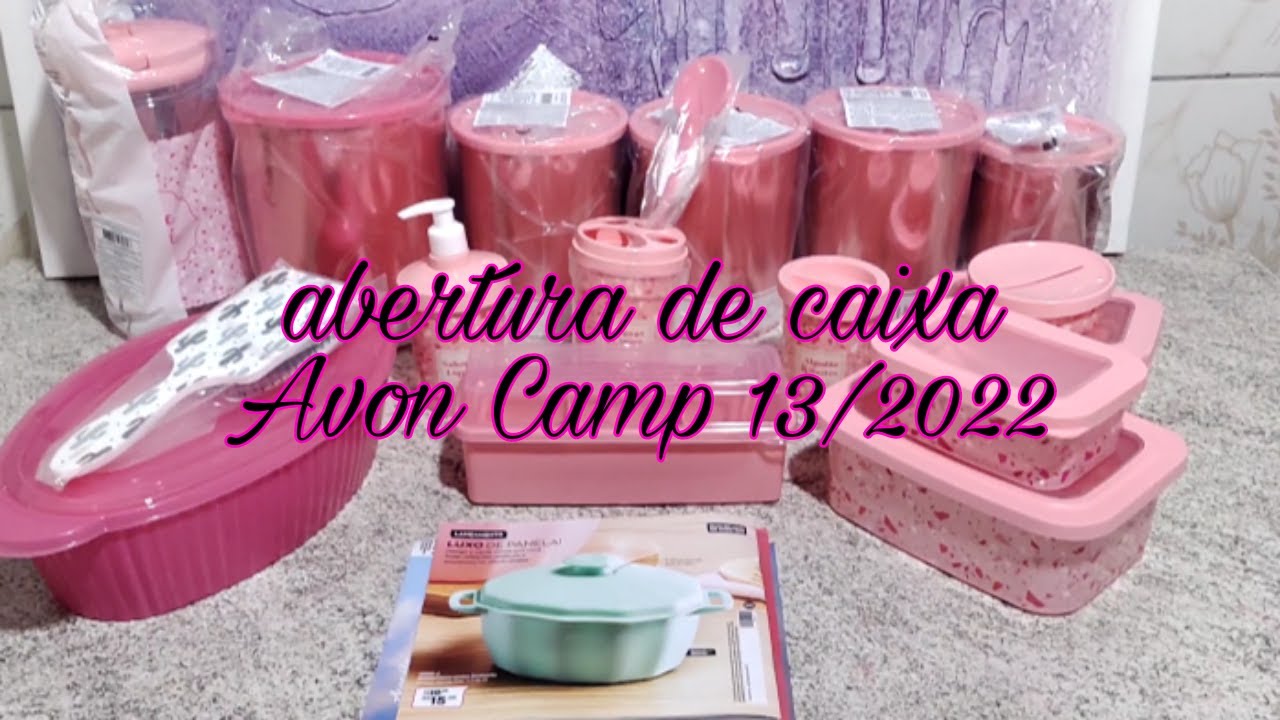 💥Abertura de caixa Avon 💓Pedido expresso 🏃‍♀️Camp 13/2022 #tonsderosa💖