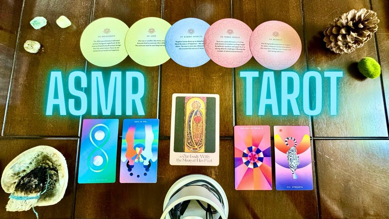 Anxious? Relax & Trust This ASMR Tarot Message To Serve YOU. ❤️😌🔮