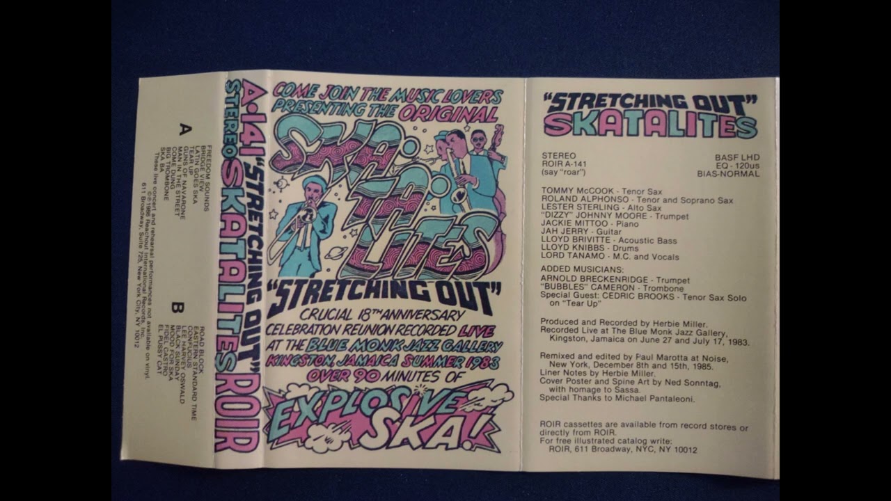 The Skatalites - Stretching Out ROIR cassette side 2 (1986)