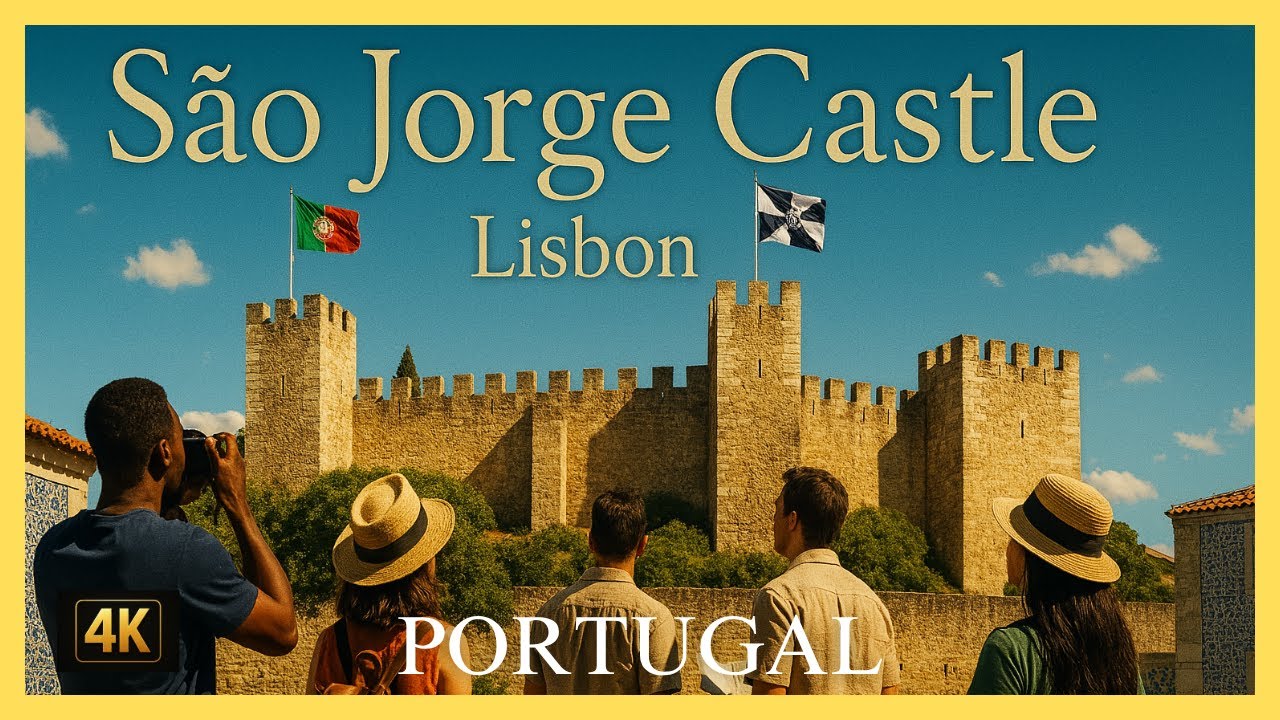 St. George Castle: The Best Tour in Lisbon? - 🇵🇹 Portugal, 4k