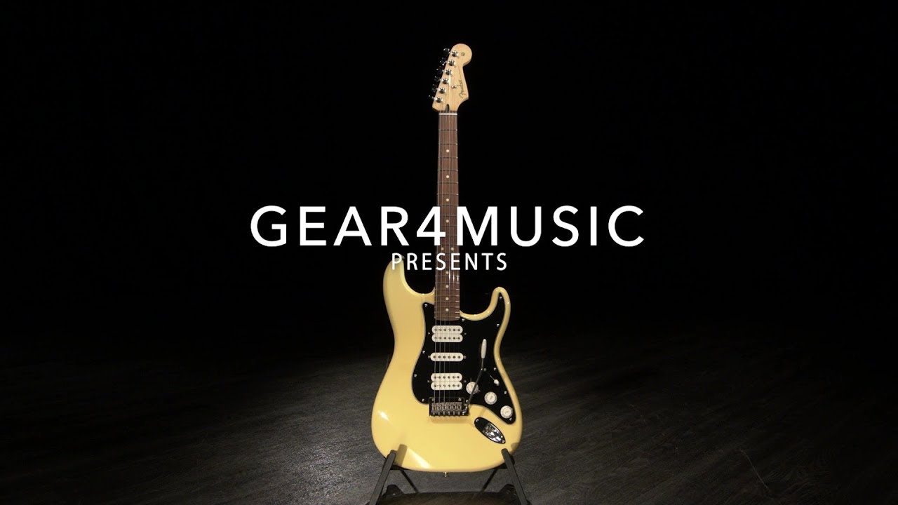 Fender Player Stratocaster HSH PF, Buttercream | Gear4music demo