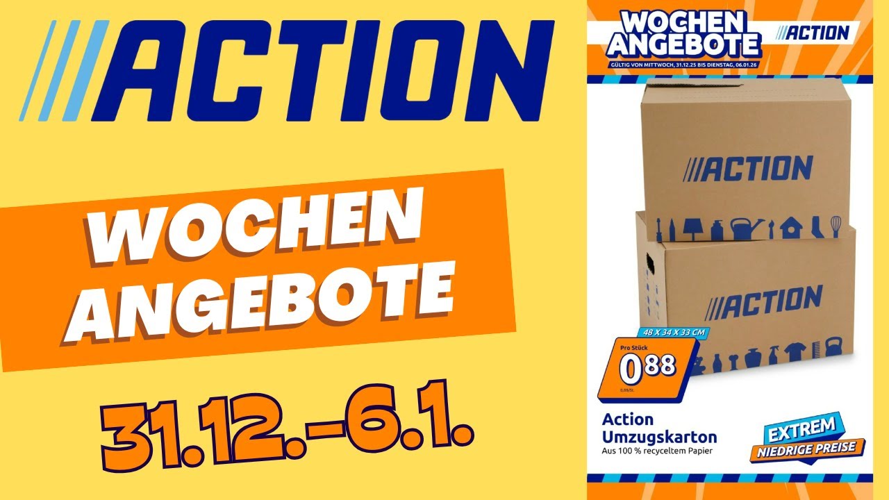 ACTION Prospekt: Die besten Angebote ab 31.12.2025! 🔥 Nicht verpassen! #action