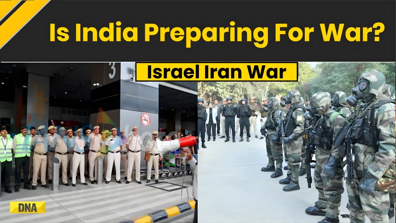 Iran Israel War: Mock Drills Held Across Delhi To Prepare For Disasters And War Like Situations