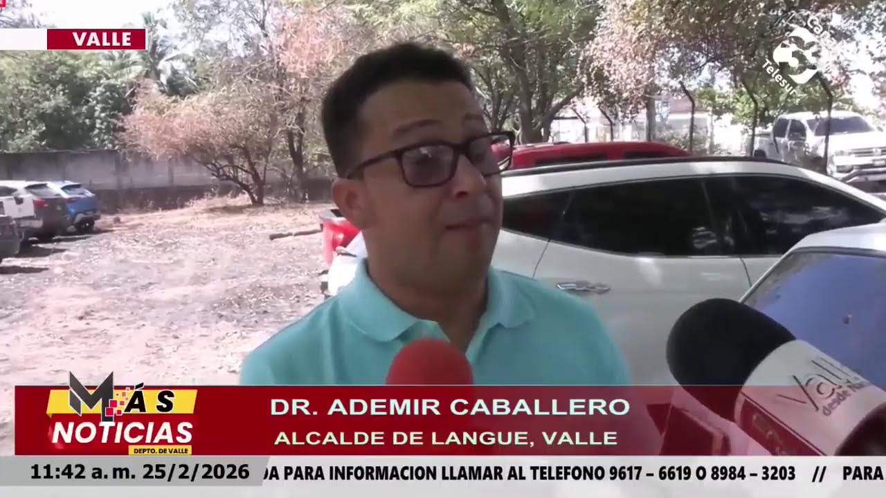 #ENVIVO || Mas Noticias Depto. De Valle. Periodista Lester Trochez.