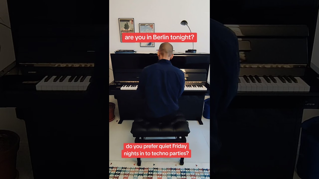 Are you in Berlin tonight and prefer quiet Friday nights to techno? 