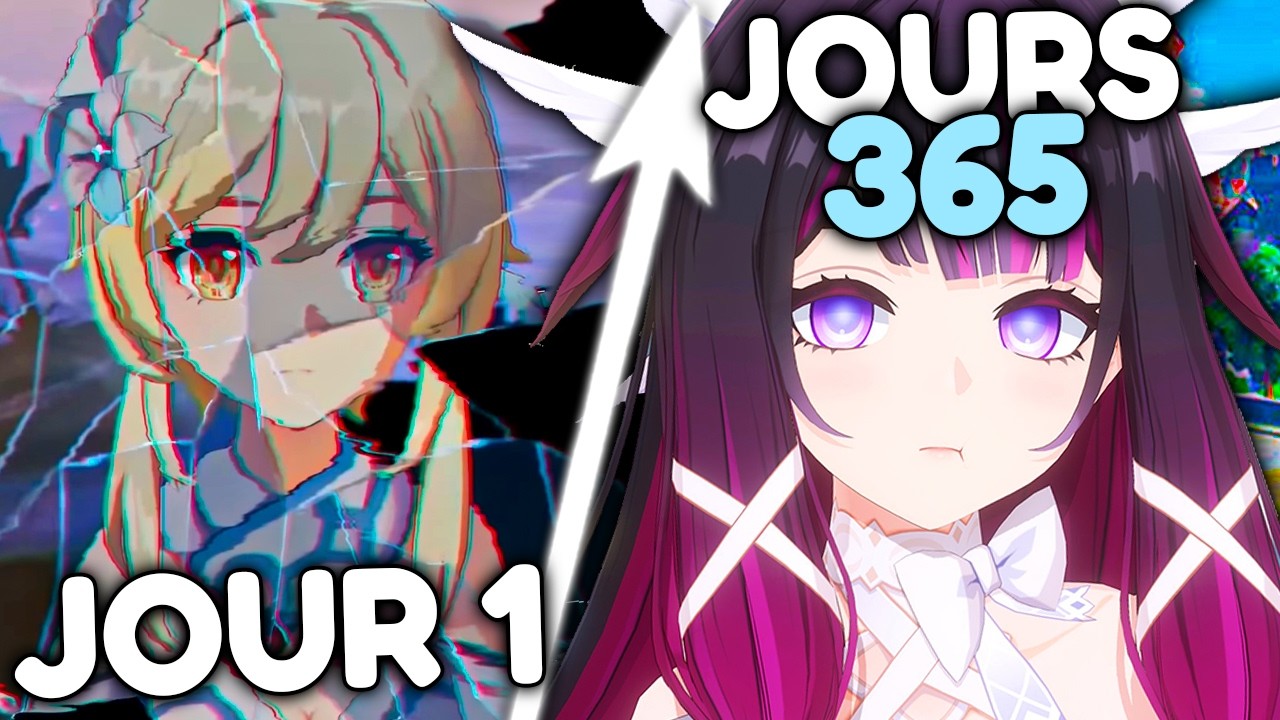 Cet abonn&eacute; a jou&eacute; pendant + de 365 JOURS pour am&eacute;liorer son compte Genshin Impact