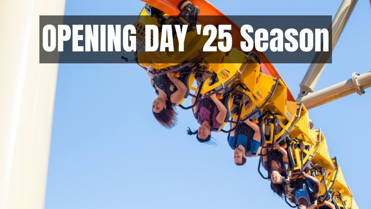 OPENING DAY '25 Season at Great America! | California's Great America | Park Updates | 2025