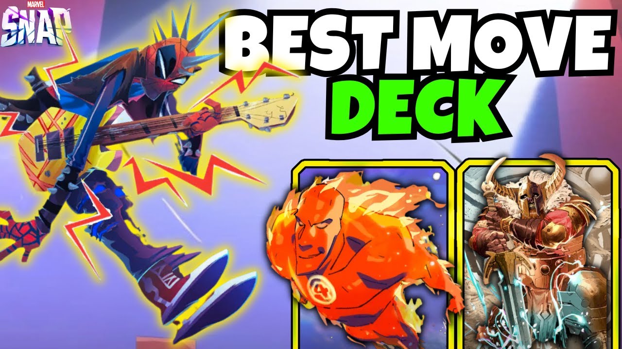 The Best Move Deck is AWESOME - Marvel Snap Gameplay