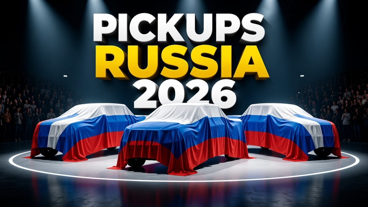 4 российских пикапа 2026 года, которые наводят ужас на конкурентов.