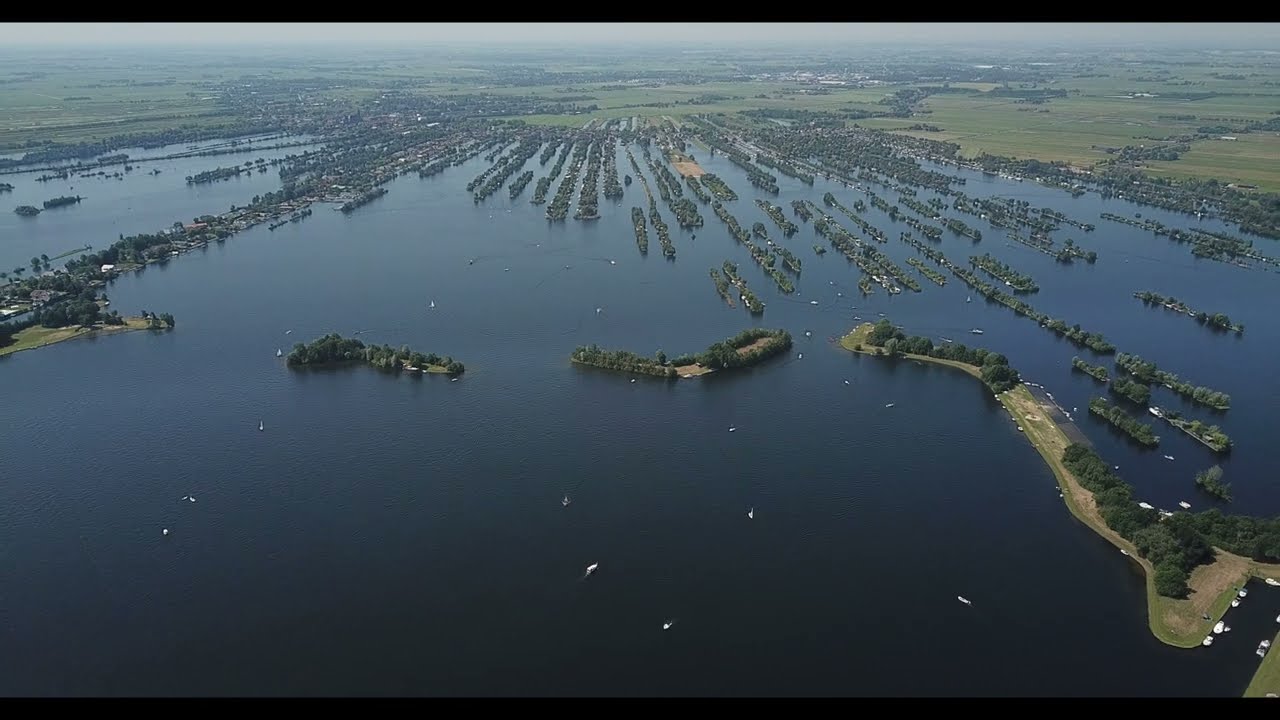 Vinkeveense Plassen 🇳🇱 Drone Aerial 4K | Holland Netherlands Nederland