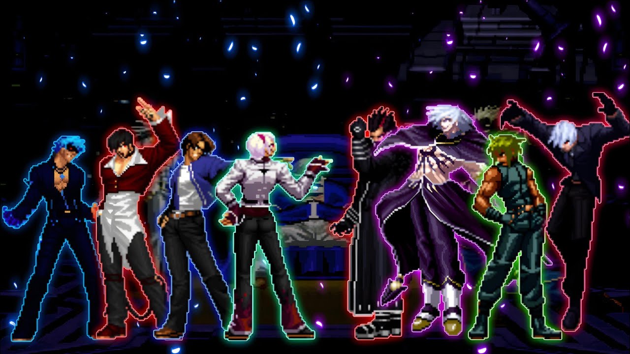 [KOF Mugen] Keyser's Hero Edits VS. Bosses Team (Request Match)