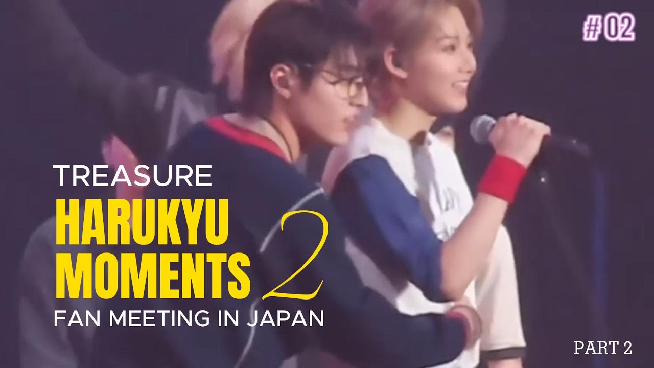 HARUKYU 🦋🐨 PART 2 : TREASURE FAN MEETING IN JAPAN.. #treasure #haruto #junkyu