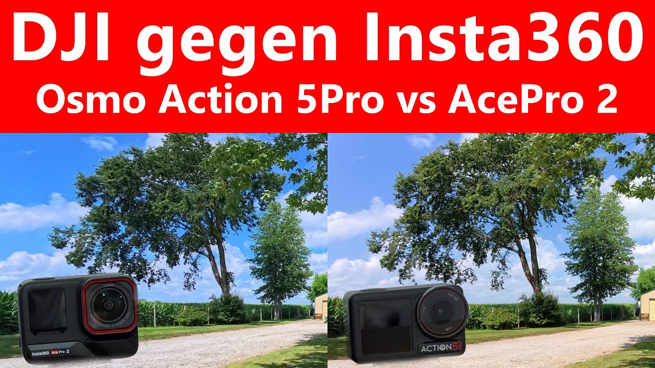 Actioncam-Duell: Insta360 Ace Pro 2 gegen DJI Action 5 Pro!
