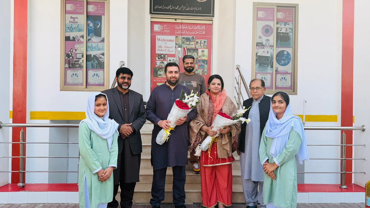Inspiring Visit of Mr. Agha ABE from USA 🇺🇸 | The Smart School Gojra | Hifz & 9th–10th Interaction