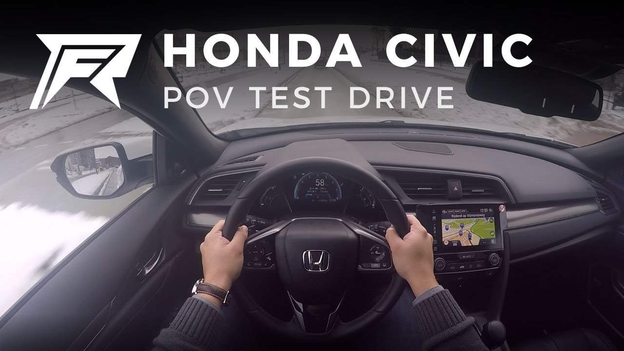 2017 Honda Civic 1.0 i-VTEC - POV Test Drive (no talking, pure driving)