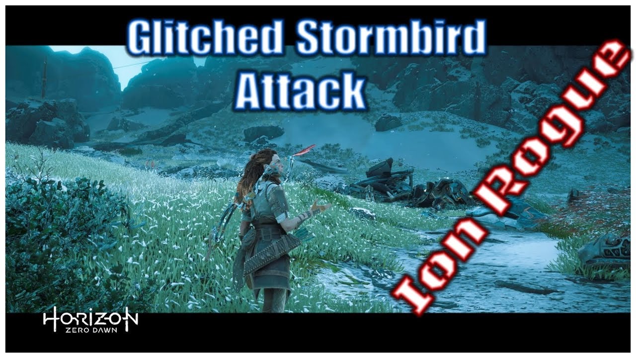 Glitched Storm-bird Attack and Battle Walkthrough, Horizon Zero Dawn
