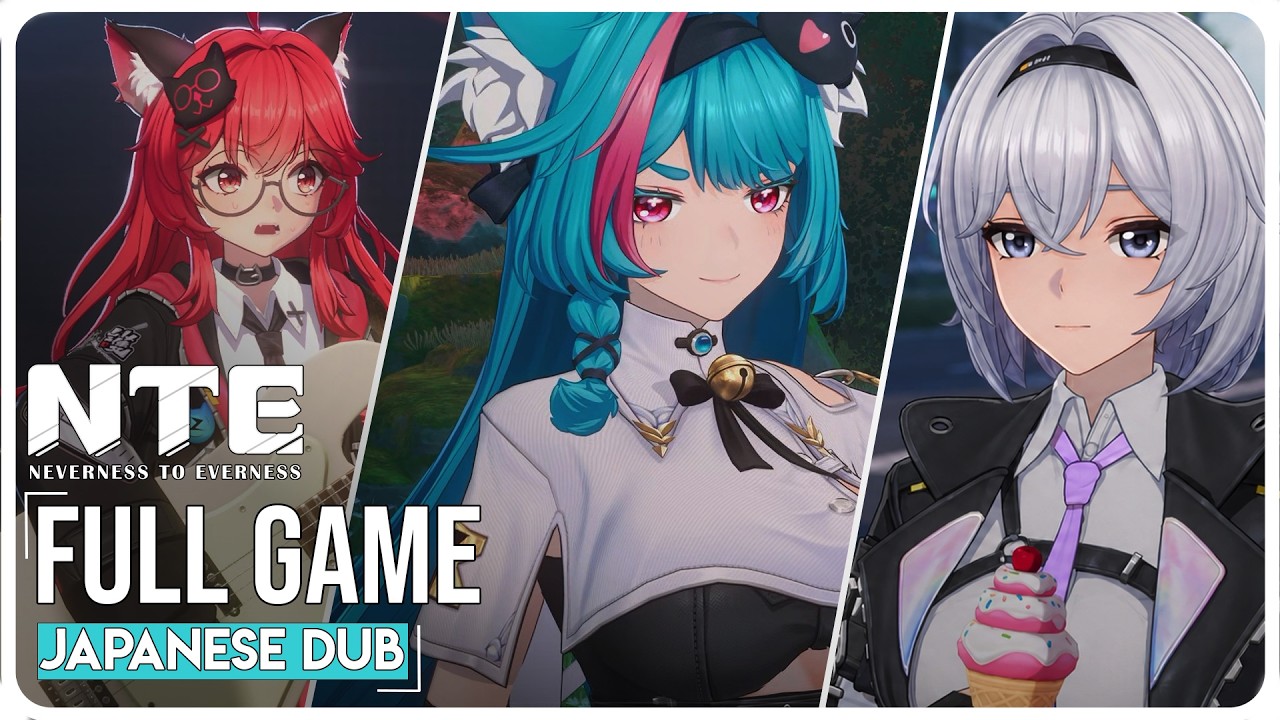 Neverness to Everness NTE 1.0 (JP Dub) - Full Game Story Playthrough